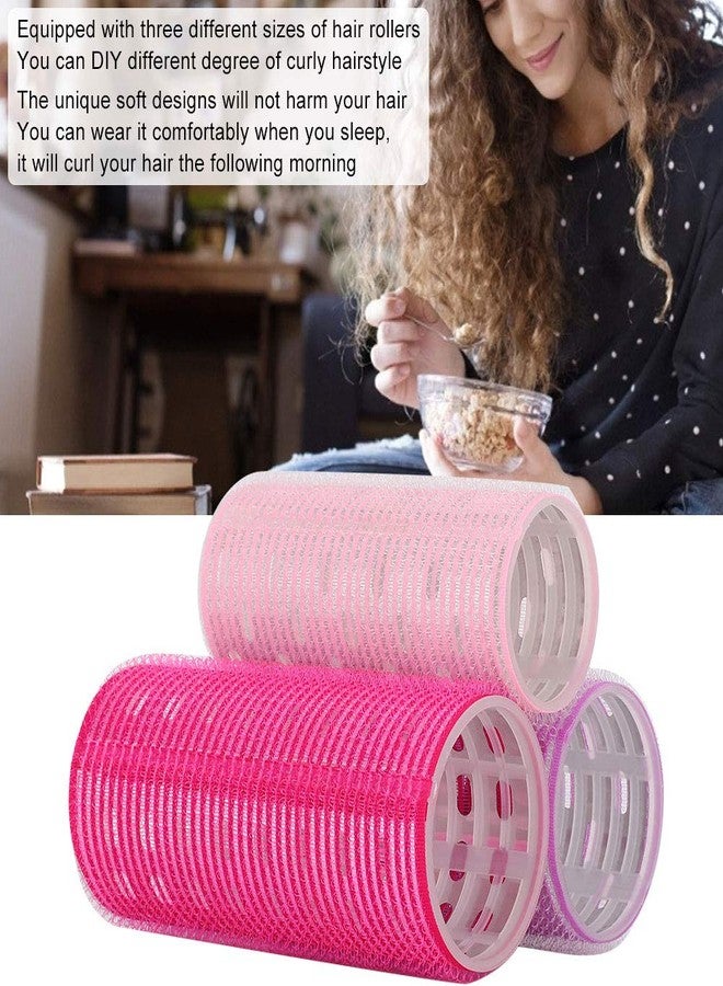 Betued 3pcs Hair Roller for Bangs, Bang Rollers for Hair, Self Adhesive with 3 Different Sizes Hairdressing Tool for Holding Styling Different Degree of Curly Hairstyle - Image 3