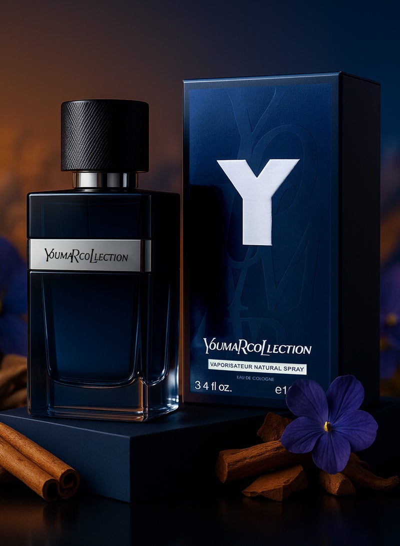 YOUMAR Luxury Perfume for Men | Youmar Collection 100ml | Woody, Aromatic & Warm Spicy Cologne | Long Lasting Men Perfume - Image 1