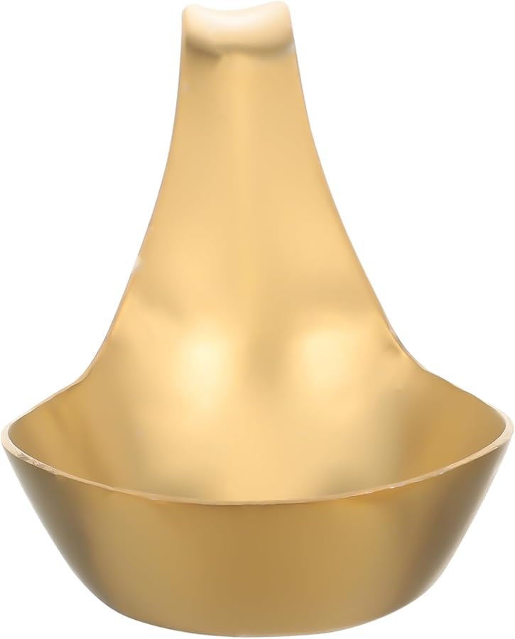Golden Caviar Spoon For Dessert Ice Cream Serving Deep Design Party Wedding Gathering - Image 2