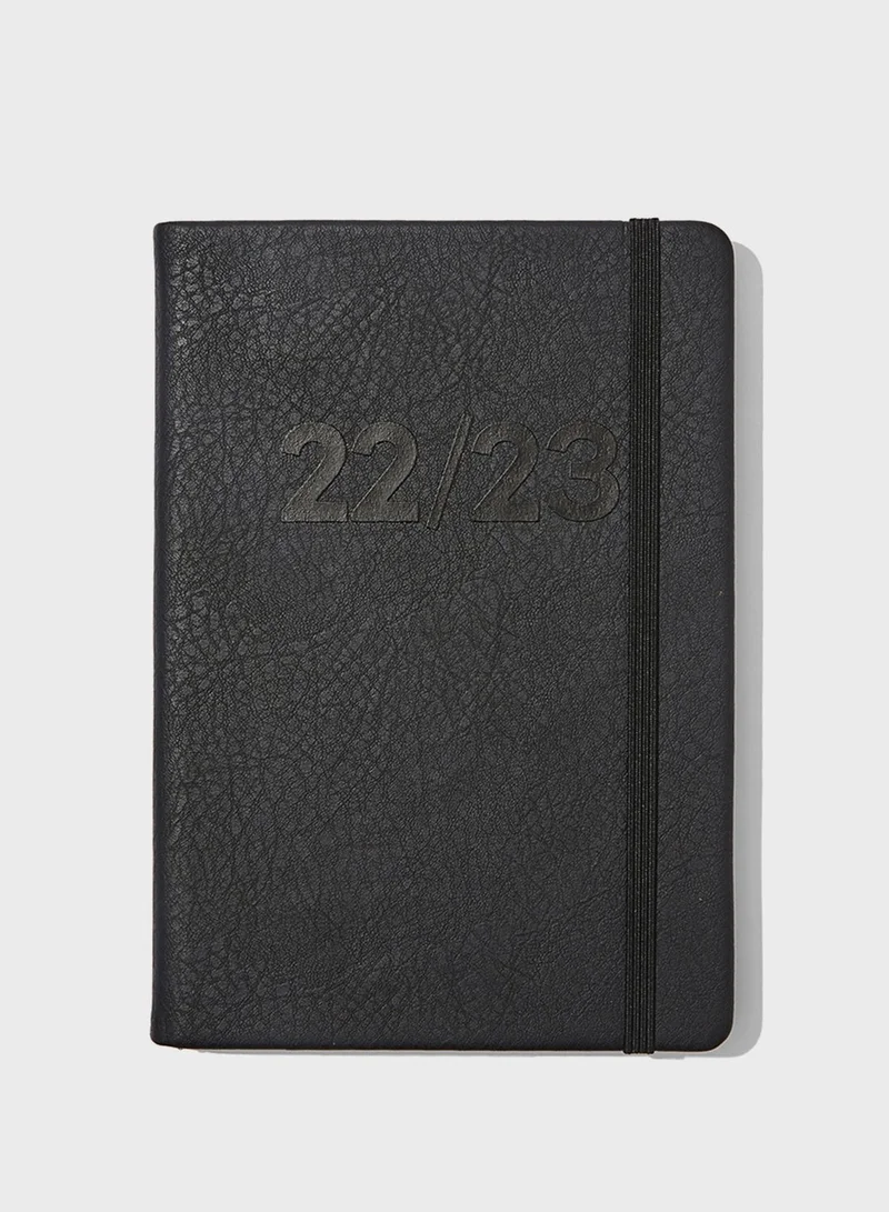 Typo Jet Black 2022-23 A5 Weekly Buffalo Diary