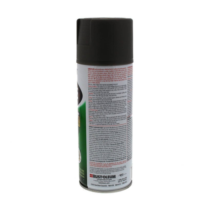 Rust-Oleum 1919830 Specialty Camouflage Spray Paint, 12 oz, Deep Forest Green - Image 5