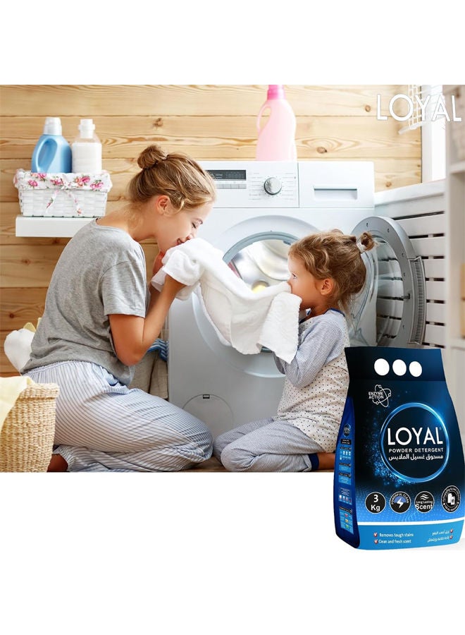 loyal Laundry Detergent Washing Powder 3kg  - Image 4