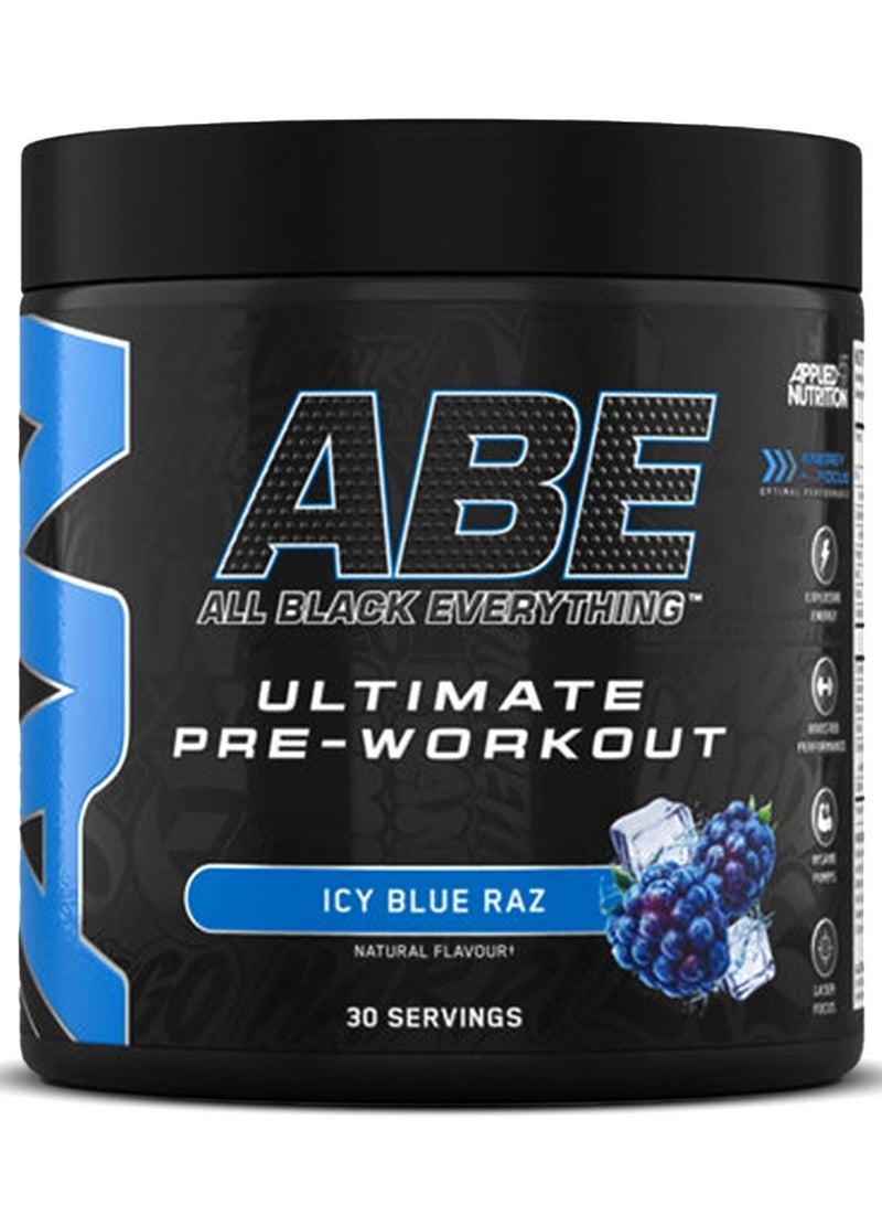 أبلايد نيوتريشن مكمل ABE Ultimate قبل التمرين بنكهة التوت الأزرق الشديد البرودة - 30 حصة - 375 جم - Image 1