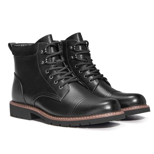 TruVeld Mens Boots Casual Black Boots Zipper Chukka Boots for Men Botas para Hombre - Image 5