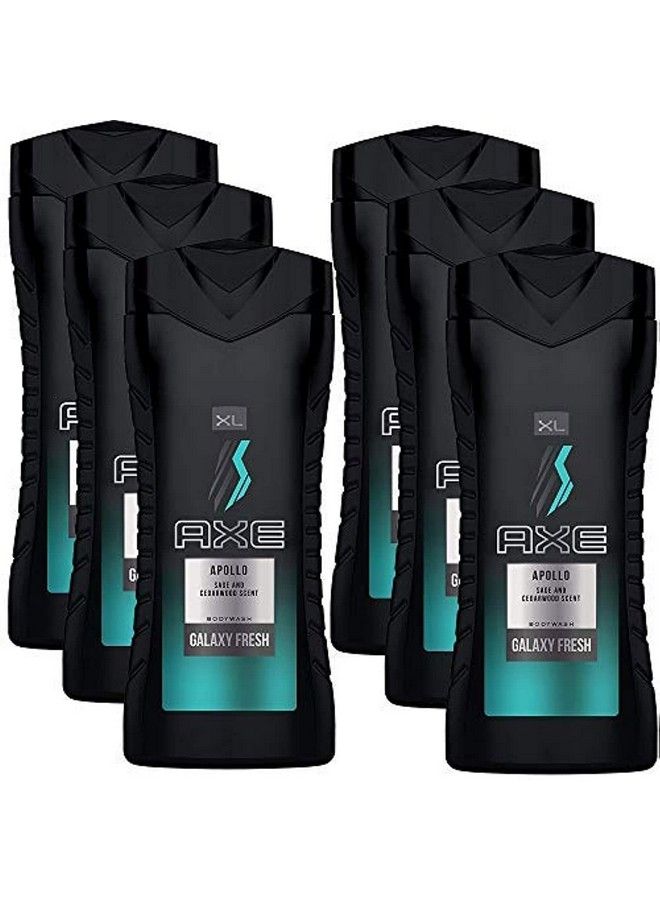 Axe Body Wash For Men Apollo 13.5 Fl Oz 6Pack - Image 2