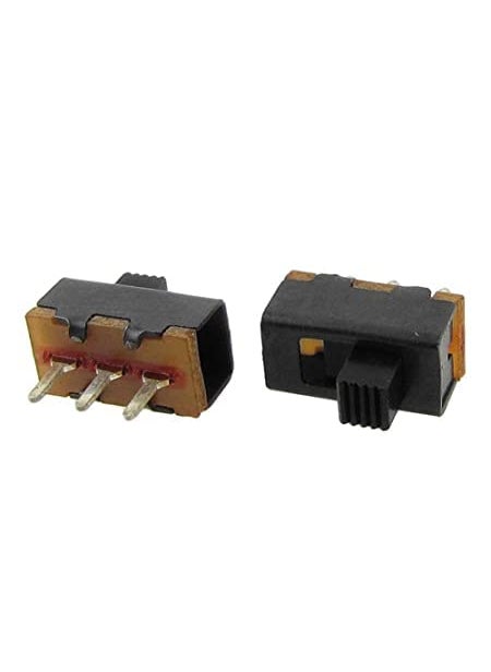 Techmahoday Techmahoday Set of 10 2 Position SPDT 3 Pin PCB Panel Mount Mini Vertical Slide Mini micro Electronic switch  - Image 5