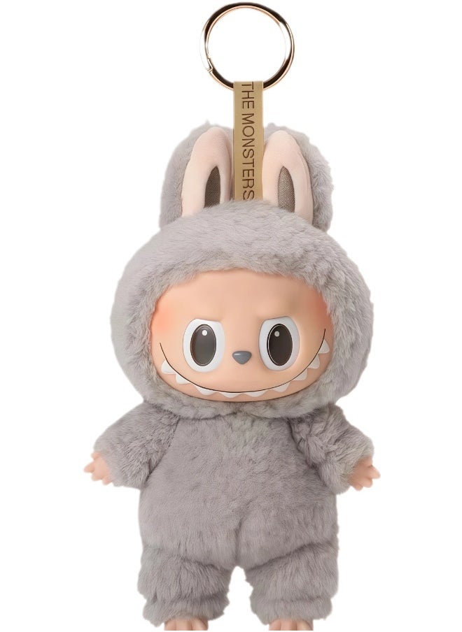 LABUBU Labubu THE MONSTERS 1st Generation Exciting Macaron Series,Collectible Toy Art,17cm Fun Plush Vinyl Toy  - Image 1
