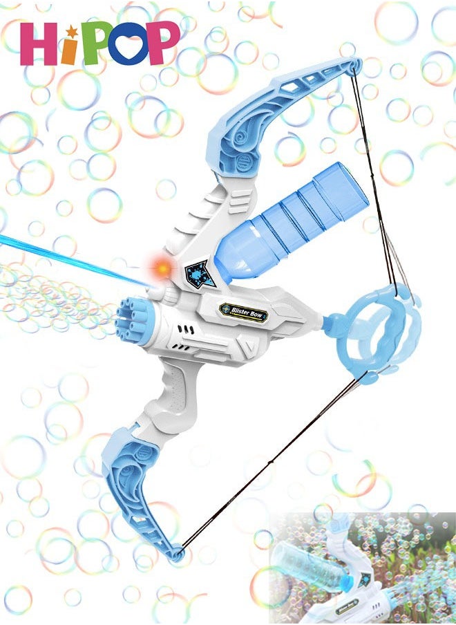 HIPOP 2 In 1 Bubble Maker Bow And Arrow Water Gun Bubble Machine, Outdoor Automatic Bubble Machine Toys, Summer Toys, Outdoors Toys, Great Gift For Boys And Girls  - Image 1