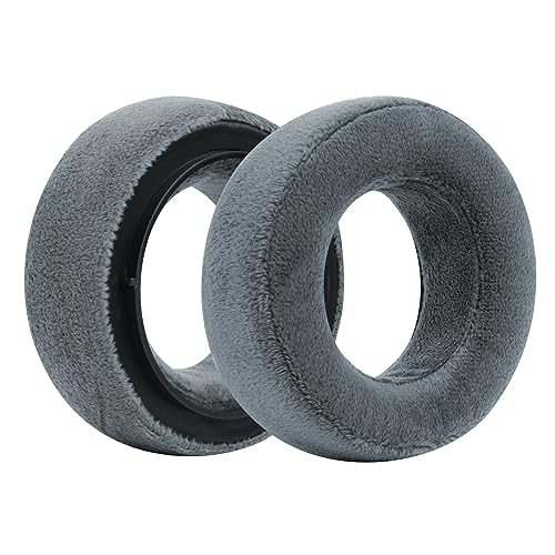 Geekria Comfort Extra Thick Velour Replacement Ear Pads for Beyerdynamic DT 700PROX/ 900 Prox Headphones Ear Cushions, Repair Parts (Grey) - Image 2