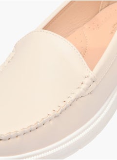 Flora Bella By Shoexpress Women Solid Slip-On Loafers  - Image 4