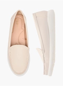 Flora Bella By Shoexpress Women Solid Slip-On Loafers  - Image 2
