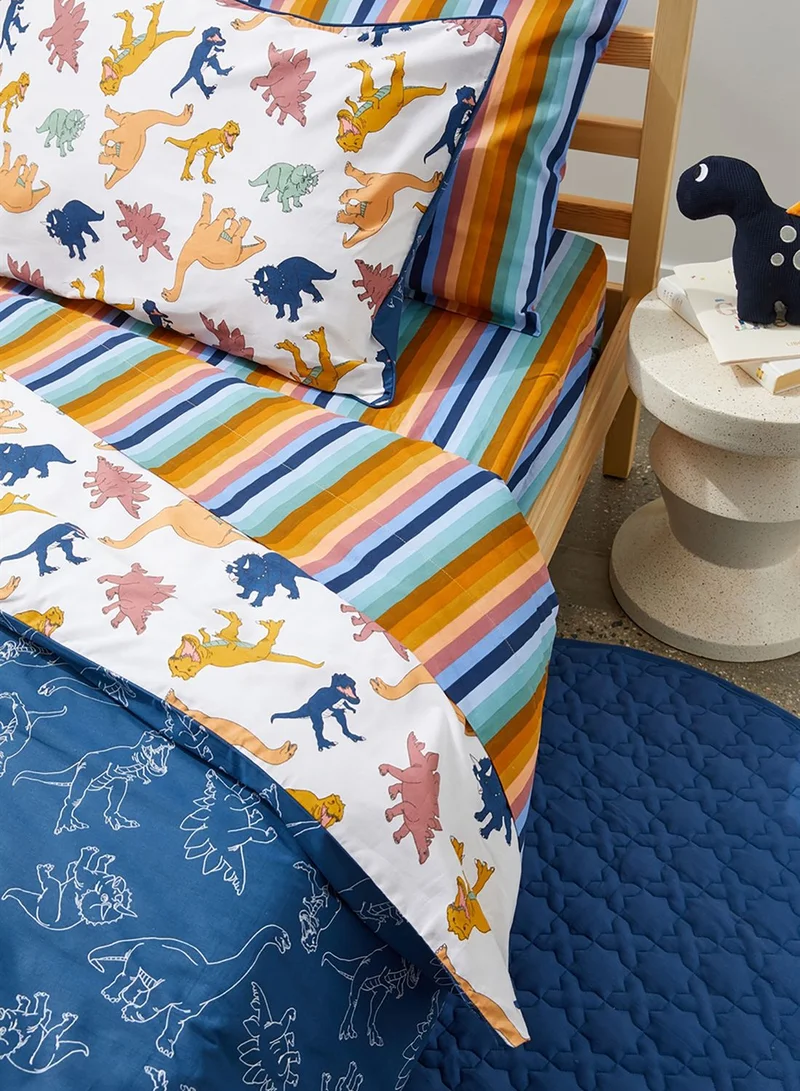 Cotton On Kids Dino Quilt Set - Single