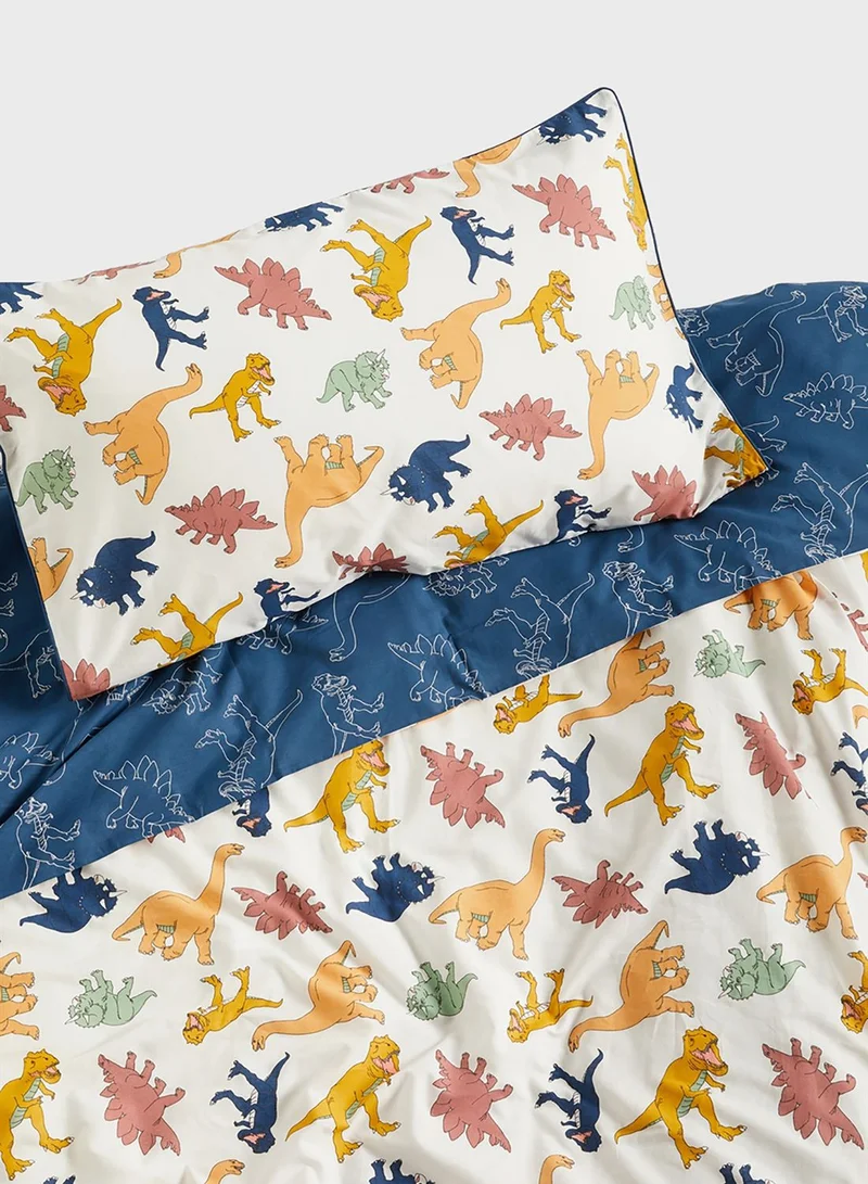 Cotton On Kids Dino Quilt Set - Single