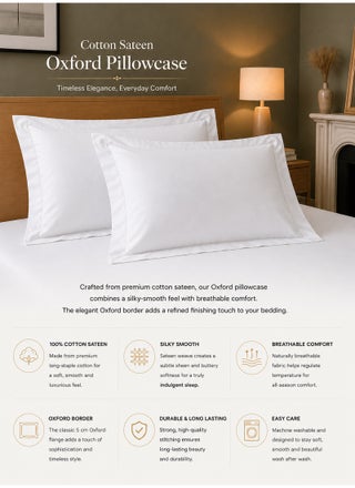 Cotton Pillowcase Set