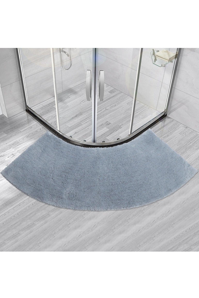 كي واي دي سجادة حمام منحنية سجادة حمام منحنية شكل سجادة, Non -Slip Soft Absorbent Bath Mat for Shower, Toilet, الحمام Floor 45x100cm. - Image 1