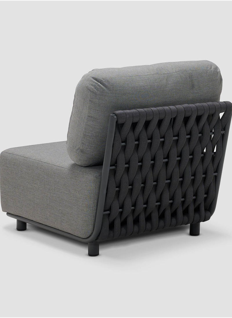 AL HUZAIFA FURNITURE Hug Outdoor Middle Sofa  - Image 3