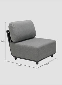 AL HUZAIFA FURNITURE Hug Outdoor Middle Sofa  - Image 5
