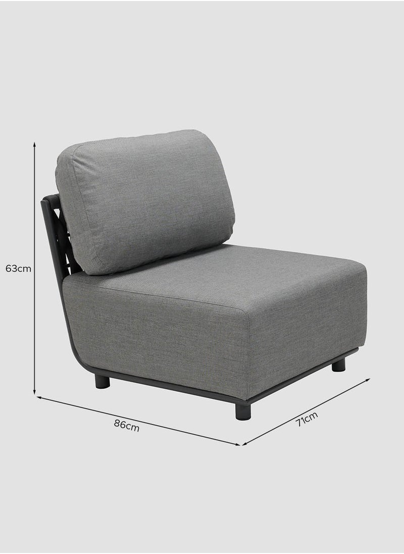 AL HUZAIFA FURNITURE Hug Outdoor Middle Sofa  - Image 5