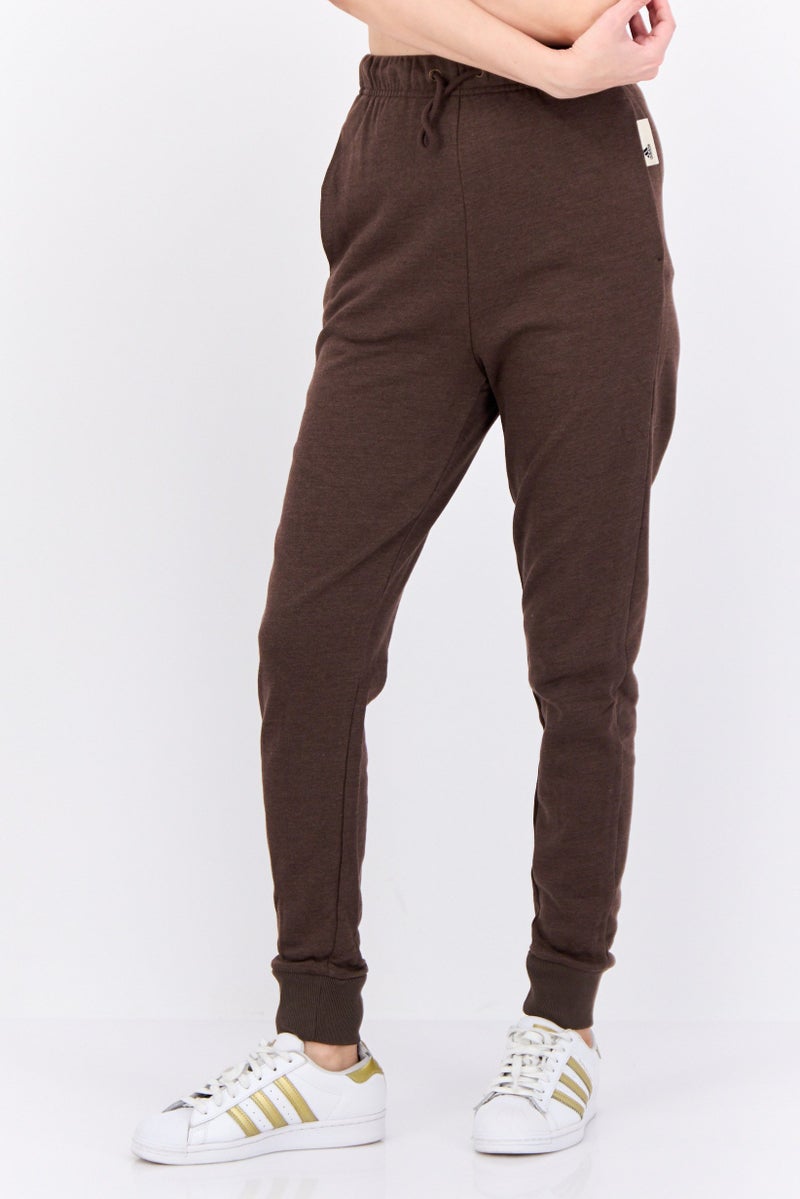Adidas Women Regular Fit Training Sweatpants, Brown  - Image 1