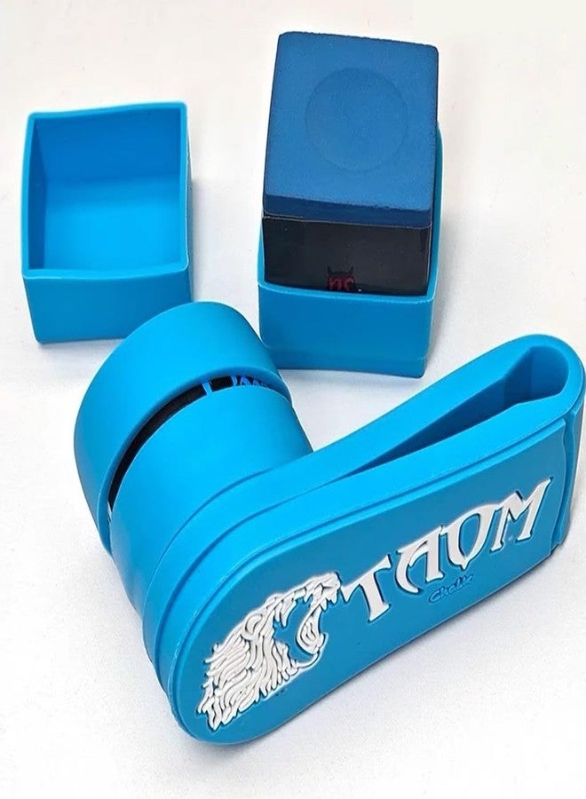 YEUEK TAOM Magnetic Chalk Holder Belt Clip for Round and Square,Portable Pool Cue Chalk Holder with Silicone Clip,Silent Chalk Holder Pool Billiards,Chalk Case Pool Table Accessories - Image 4