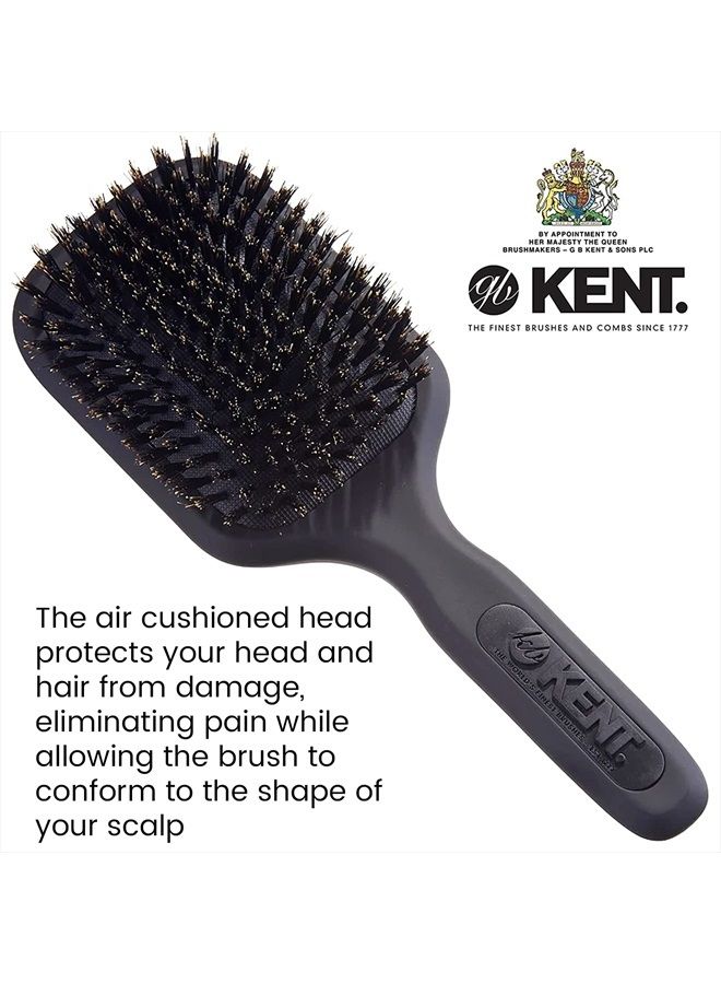 KENT فرشاة كينت AH13G Airhedz Pro من شعيرات طبيعية (متوسطة، رمادية) - للتنعيم والتشطيب - Image 5