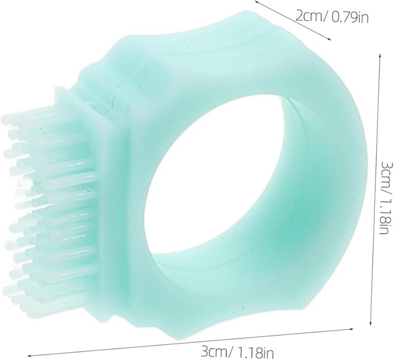 Didiseaon Baby Finger Toothbrush Soft Silicone For Mealtime Gum Cleaning - Image 3