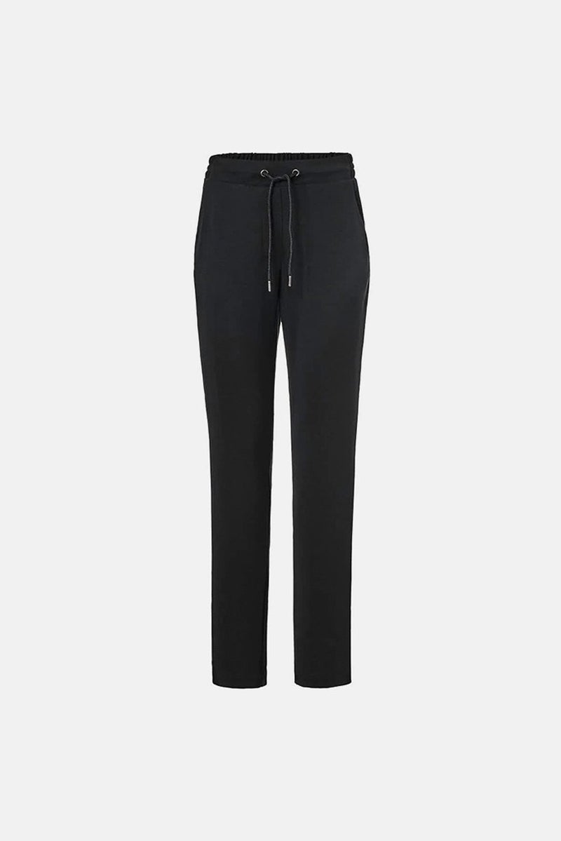 Tchibo Women Regular Fit Plain Sweatpants, Black  - Image 2
