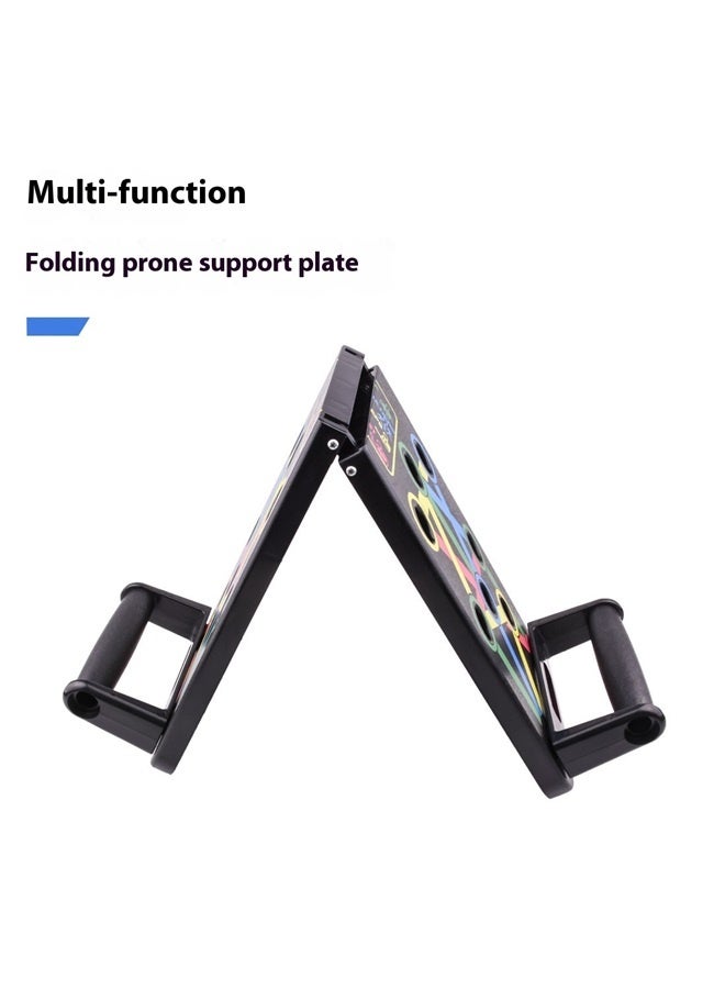 Generic Multifunction Push-Up Rack，Push-up Board for Home Exercise, Multifunctional and Foldable Portable Strength Training Board, Ideal for Home Gym Enthusiasts, Designed for Men and Women.  - Image 4