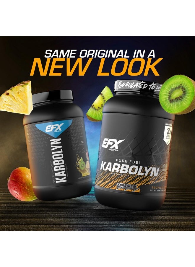 EFX SPORTS EFX Sports Karbolyn Fuel | Fast-Absorbing Carbohydrate Powder | Carb Load, Sustained Energy, Quick Recovery | Stimulant Free | 37 Servings (Tropical Storm)  - Image 2