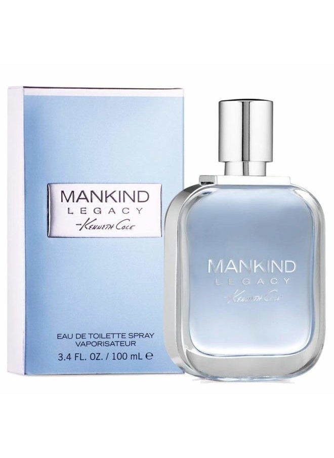 Kenneth Cole Mankind Legacy Eau De Toilette Spray, 3.4 Fl Oz  - Image 1