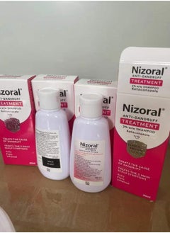 نيزورال Nizoral أسطورة للسيطرة على الزيت والوقاية من فقدان الشعر! إصدار أحمر 60 مل من شامبو بدون السيليكون، يزيل البقع الشعرية بقوة، يخفيف البرح، ويحيي صحة الجلد الصدغي  - Image 2