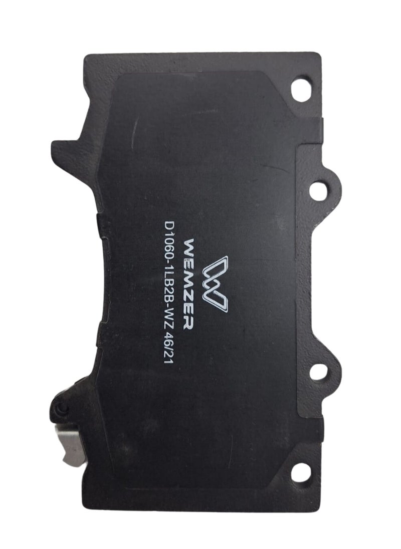 WEMZER INDUSTRIES | Premium Ceramic Brake Pads |D1060-1LB2B-WZ|Compatible With: Nissan (Find Fitting Compatibility in Description)  - Image 1