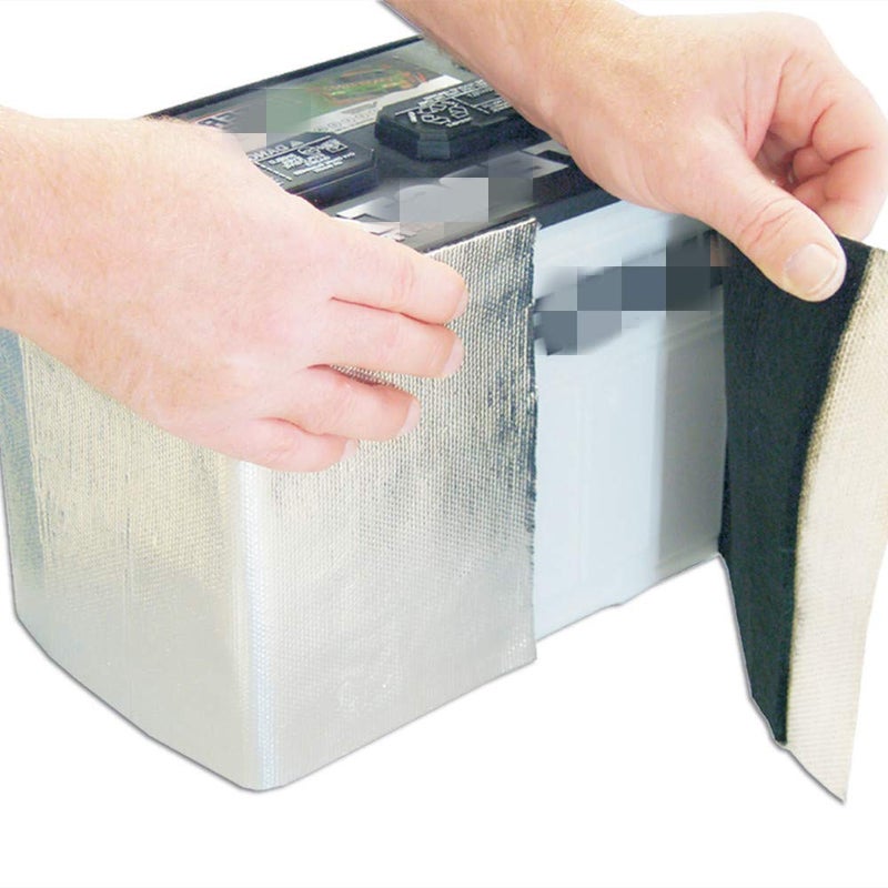 BSTFLEX Battery Wrap Heat Shield Barrier Cell Saver Battery Insulation Kit 8 in x 40 2000 degrees F