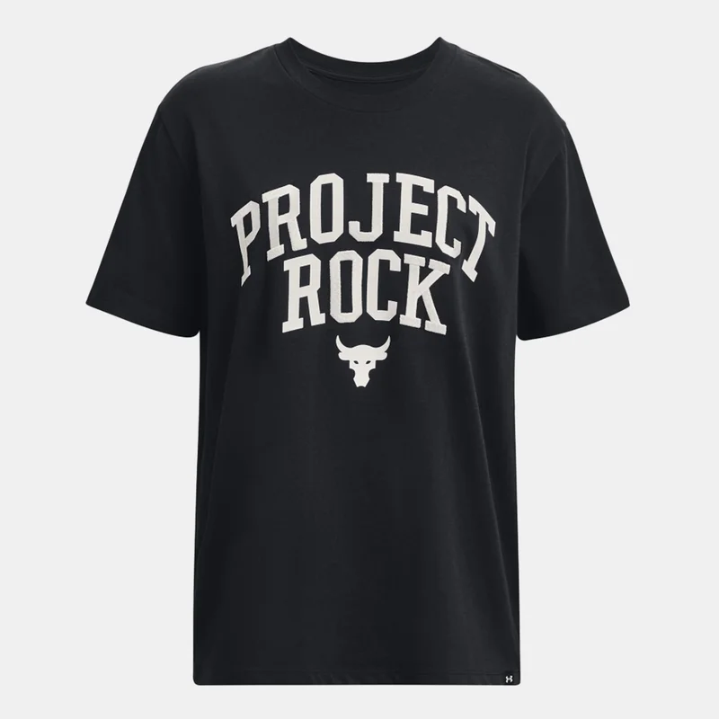 UNDER ARMOUR Women's Project Rock Heavyweight Campus T-Shirt