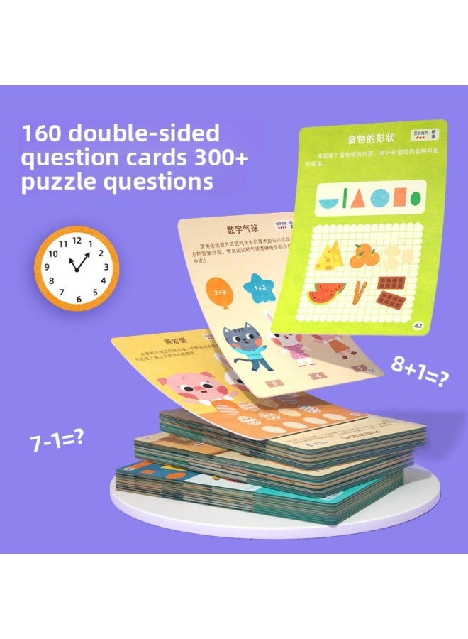 Mideer Milu Advanced Logical Thinking Training Card Set Children's Attentionability Pen Control Pen Erasable Writing Card-Color:2041mideer Scene English Early Education Card-Encyclopedia Of Life - Image 4