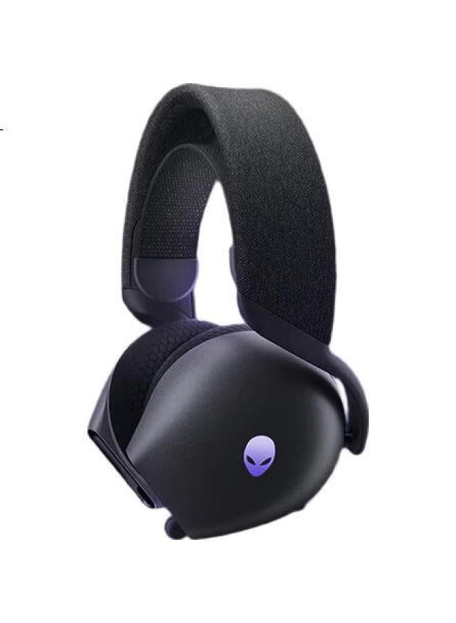 Alienware Aw725H Bluetooth Wireless Gaming Headset Compatible With Tri-Band Action Headphones, Tri-Mode Connection, Smart Noise Cancellation, Long Battery Life, Black - Image 2