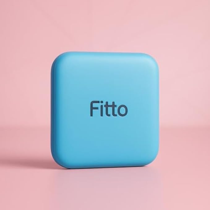 Fitto Square Printed Wall Mirror Blue - Decorative Square Mirror for Living Room Bedroom Bathroom Vanity, Modern Framed Wall Mirror - Image 2