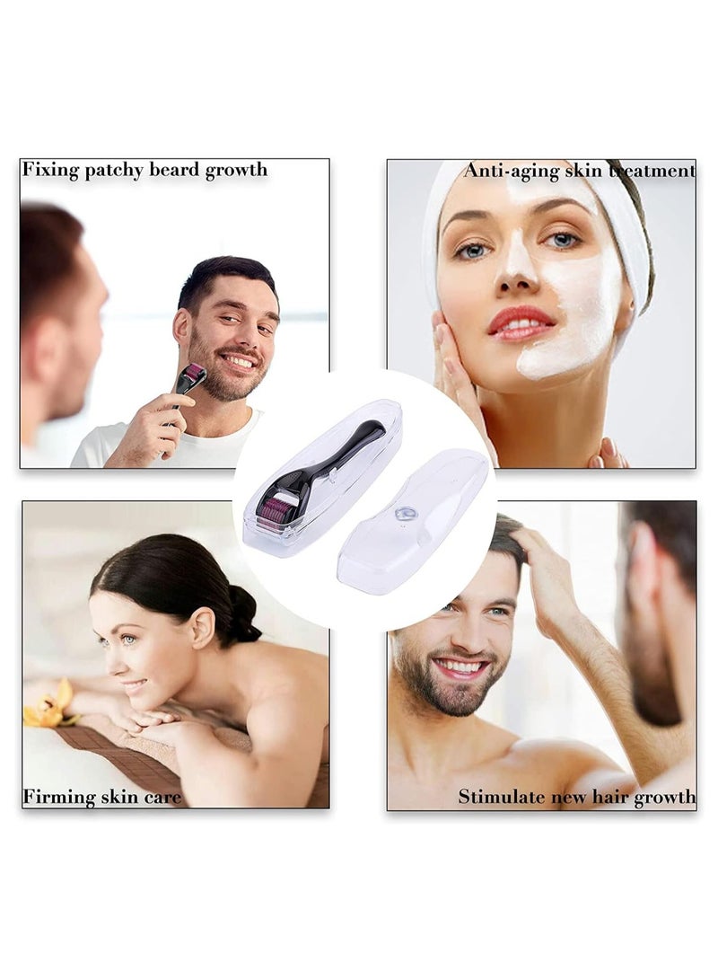 Derma Roller 540 Microneedle Roller Skin Care System Hair Growth for Women and Men (0.50mm) - Image 3