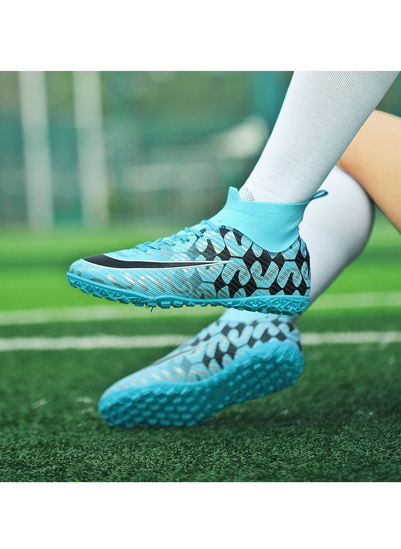 Generic - Men's Soccer Shoes for Outdoor Indoor Professional Teen Boys Soccer Shoes Unisex Soccer Shoes - Image 1
