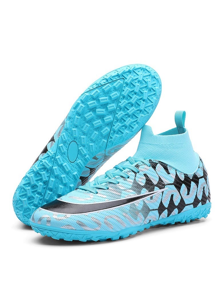 Generic - Men's Soccer Shoes for Outdoor Indoor Professional Teen Boys Soccer Shoes Unisex Soccer Shoes - Image 1