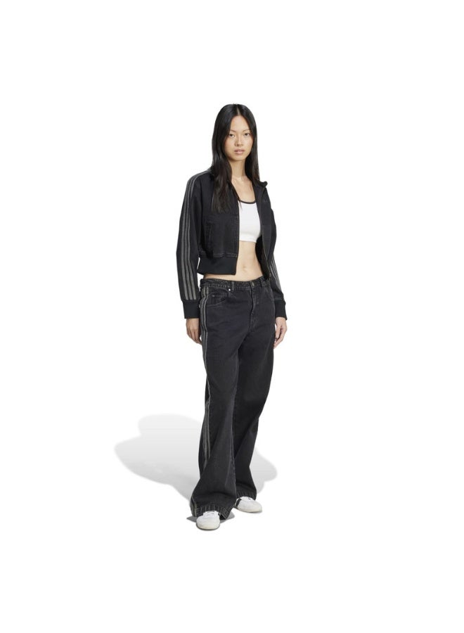Adidas adidas DENIM FB TT Black Originals Women JACKETS  - Image 4