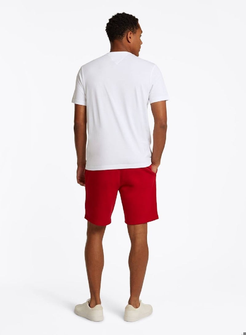 TOMMY HILFIGER Logo Crew Neck T-Shirt - Image 4