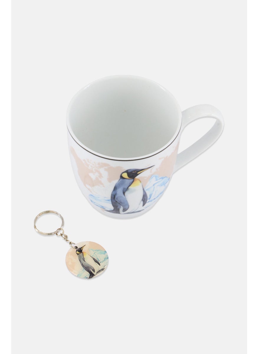Ritzenhoff & Breker Coffee Mug 500 ml With Penguin Pendant, White Combo  - Image 3