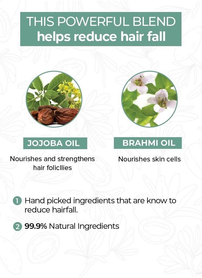 mars by GHC - Hair Growth Oil for Men - 200ml - Made with Onion Seeds, Bhringraj, and Tea Tree Extracts - Nourishes and Prevents Hair Loss with Jojoba and Brahmi Oil - Image 1