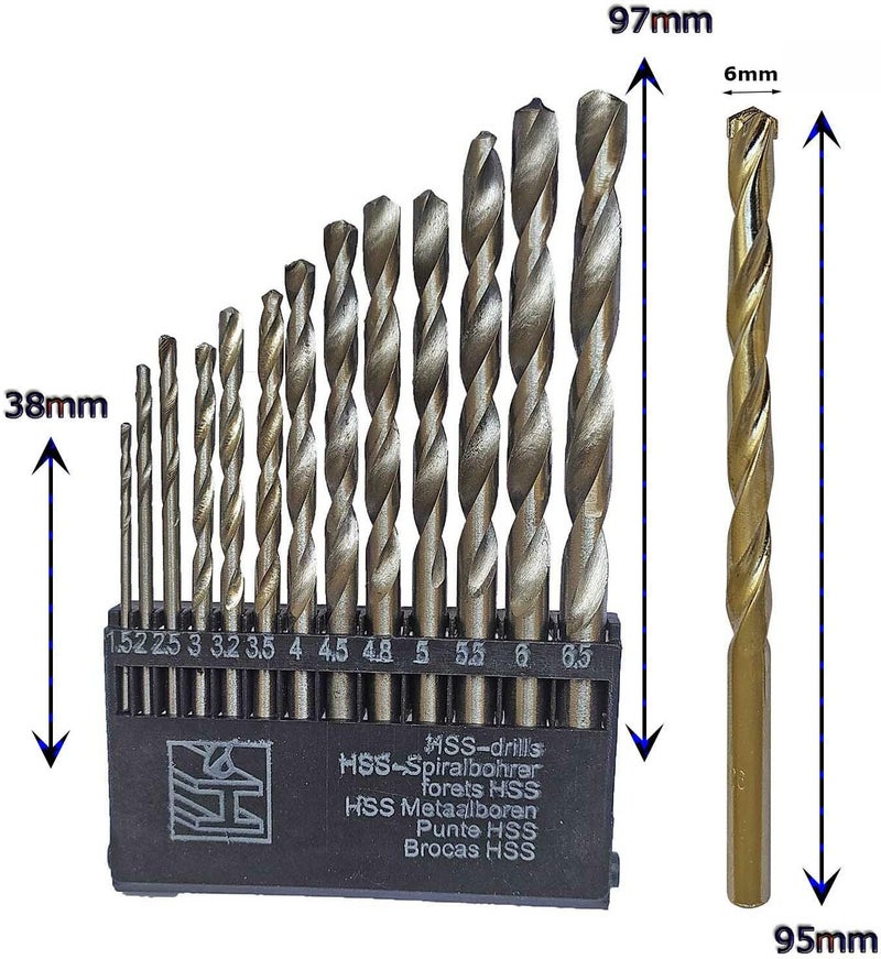 Inditrust 6 Months Warranty TIger 10mm Electric drill machine 350 W 6pc Hole saw 13pc HSS 5pc Wood drill bit 1pc masonry bit 100% Copper Winding - Image 4