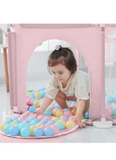 Baby Playpen, Foldable Baby Kids Playpen Activity Center Room, Baby Furniture Play Yard with Basketball Hoop, Sturdy Playpen with Anti-Slip Base for Indoor and Outdoor - pzsku/Z389AD867B805F8F92553Z/45/_/1739825234/4bdfc978-cf6b-42bb-8a2e-a8697c83aa13