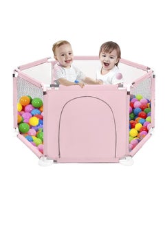 Baby Playpen, Foldable Baby Kids Playpen Activity Center Room, Baby Furniture Play Yard with Basketball Hoop, Sturdy Playpen with Anti-Slip Base for Indoor and Outdoor - pzsku/Z389AD867B805F8F92553Z/45/_/1739830759/e5470226-1950-450b-b0c0-cefcd6bbb397