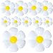 YUJUN 11PCS Daisy BalloonsHuge White Flower Daisy Foil Mylar Balloons for Baby Shower Wedding Groovy Boho Daisy Birthday Party Decorations 43in28in16in - Image 3