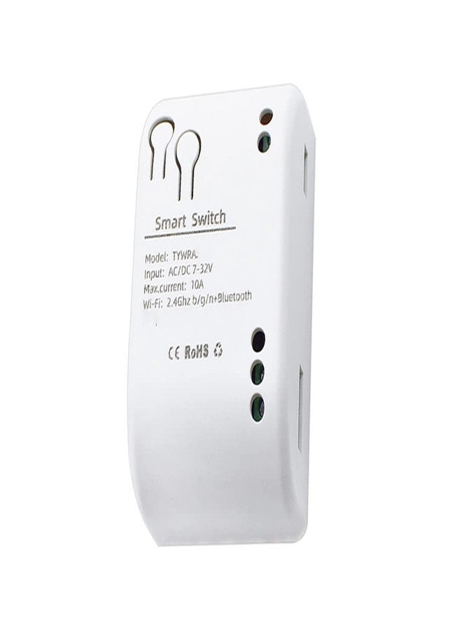 amiciSmart WIFI Smart Switch Relay, Timer Switch Remote Control DC 7~32V, 10A 220V AC/DC Relay Compatible with Alexa and Google Assistant, SmartLife App - Image 1
