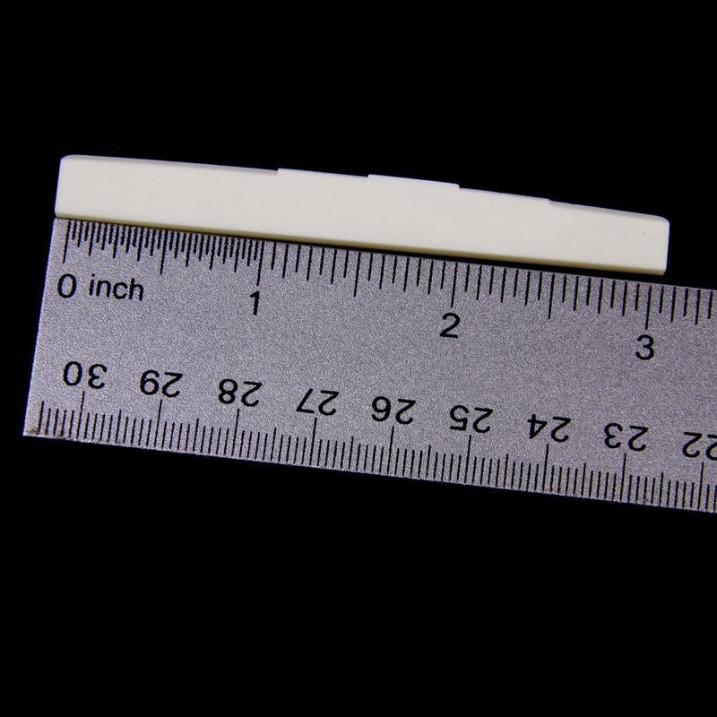 كلاراكو قطعتان من سرج جسر جيتار كلاسيكي من العظم 80 مم، ملحقات صانع الجيتار الكلاسيكي - Image 5